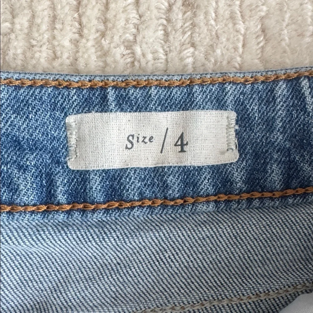 Anthropologie Pilcro and the Letterpress Blue Denim Skirt size 4 - Picture 7 of 7